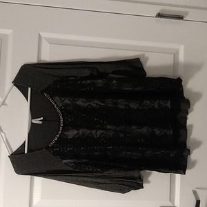 Vanity Lacy 3/4 Sleeve 2xl shirt